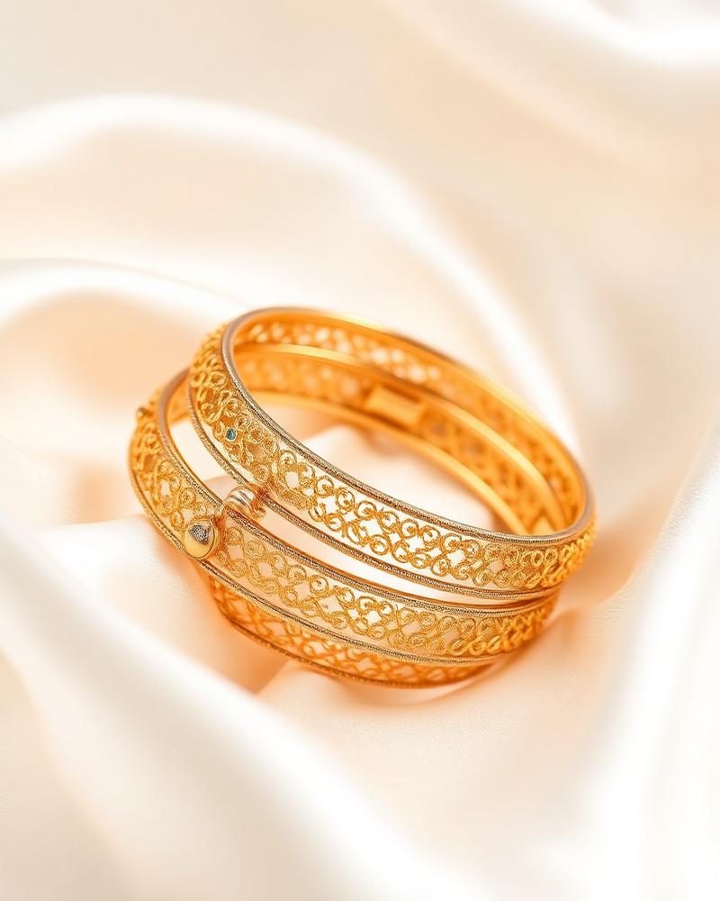 Bangles by Swarnam Jewellery