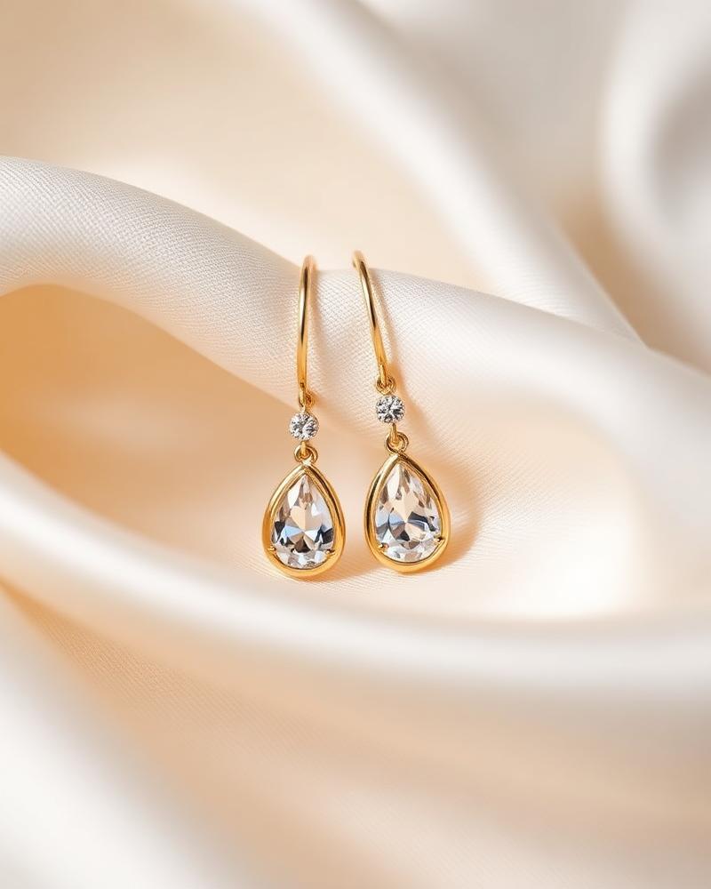 Earrings by Swarnam Jewellery